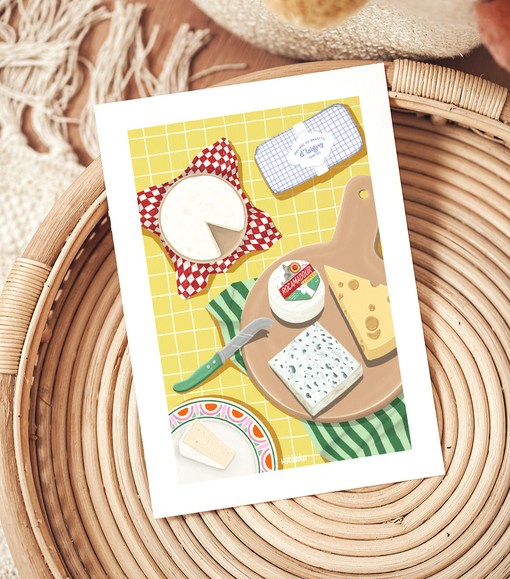 Affiche Le fromager