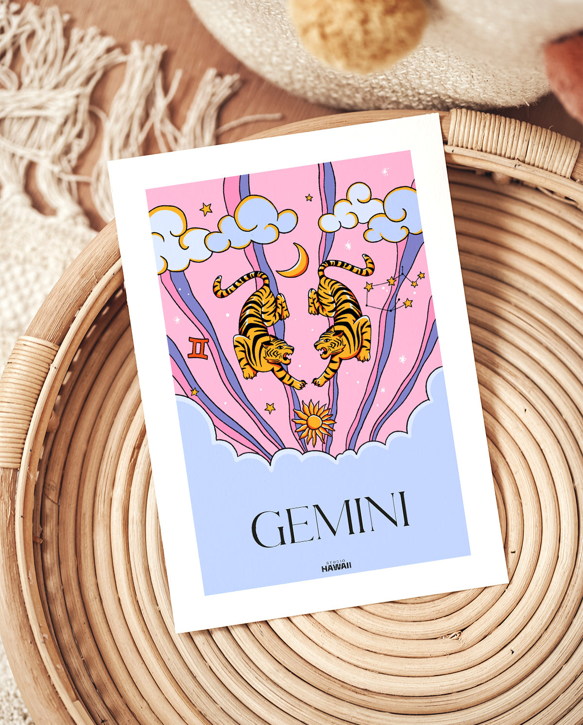 Affiche astro Gemini