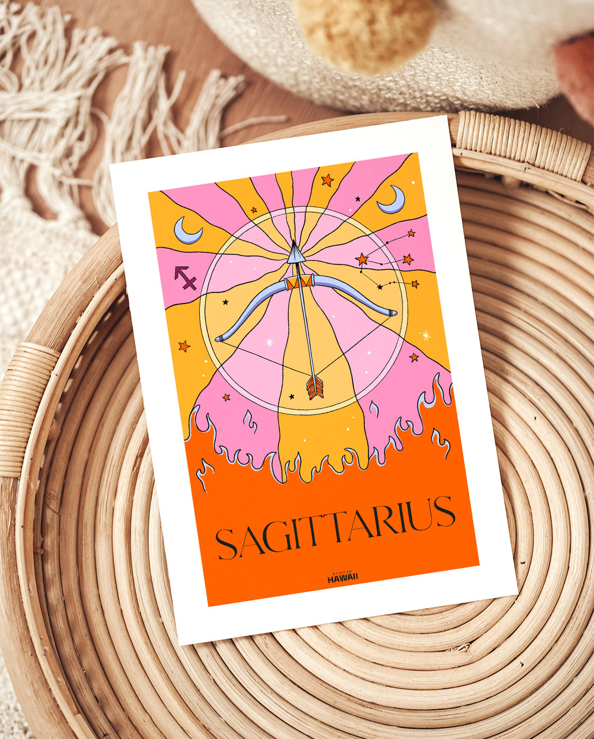 Affiche astro Sagittarius
