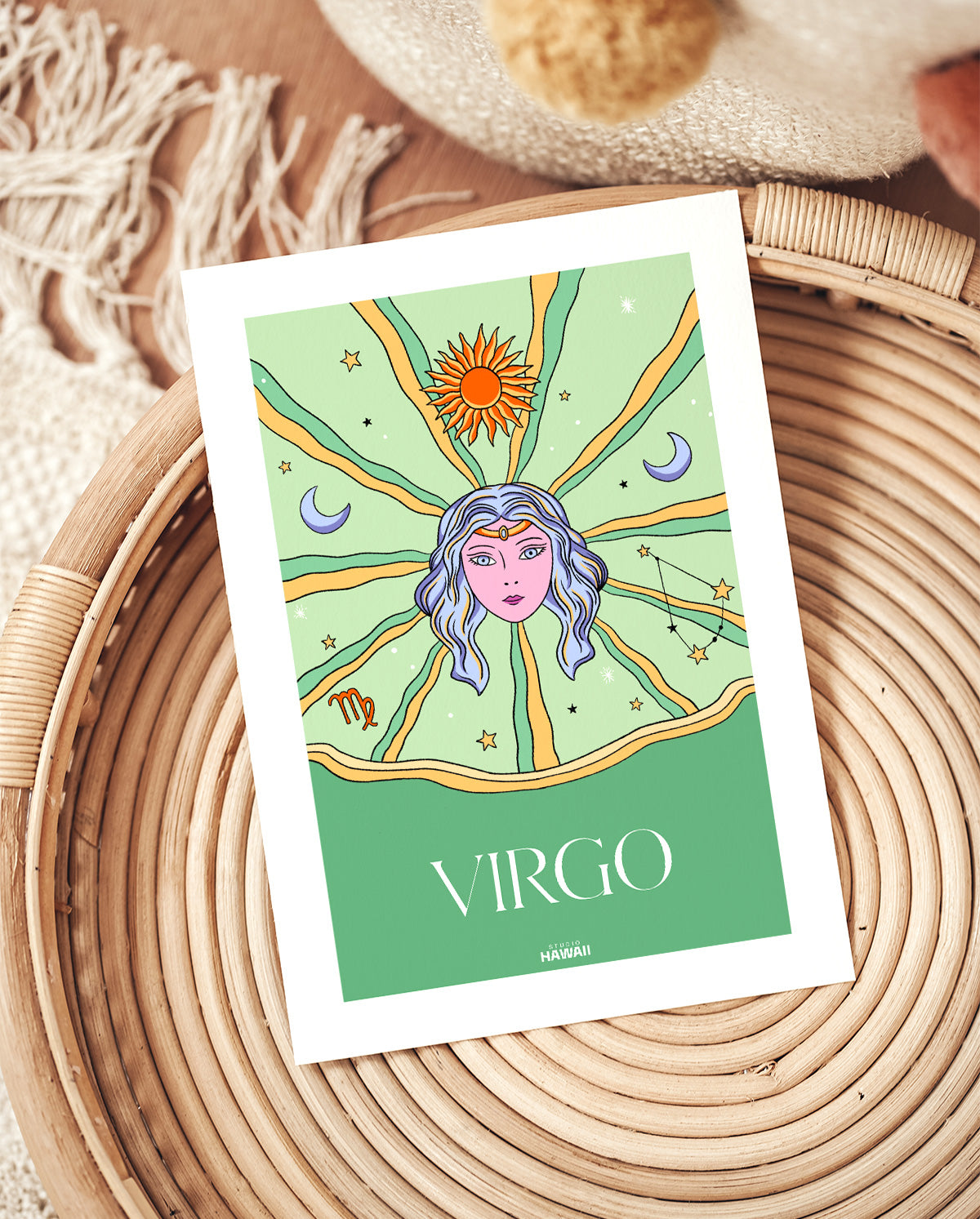 Affiche astro Virgo