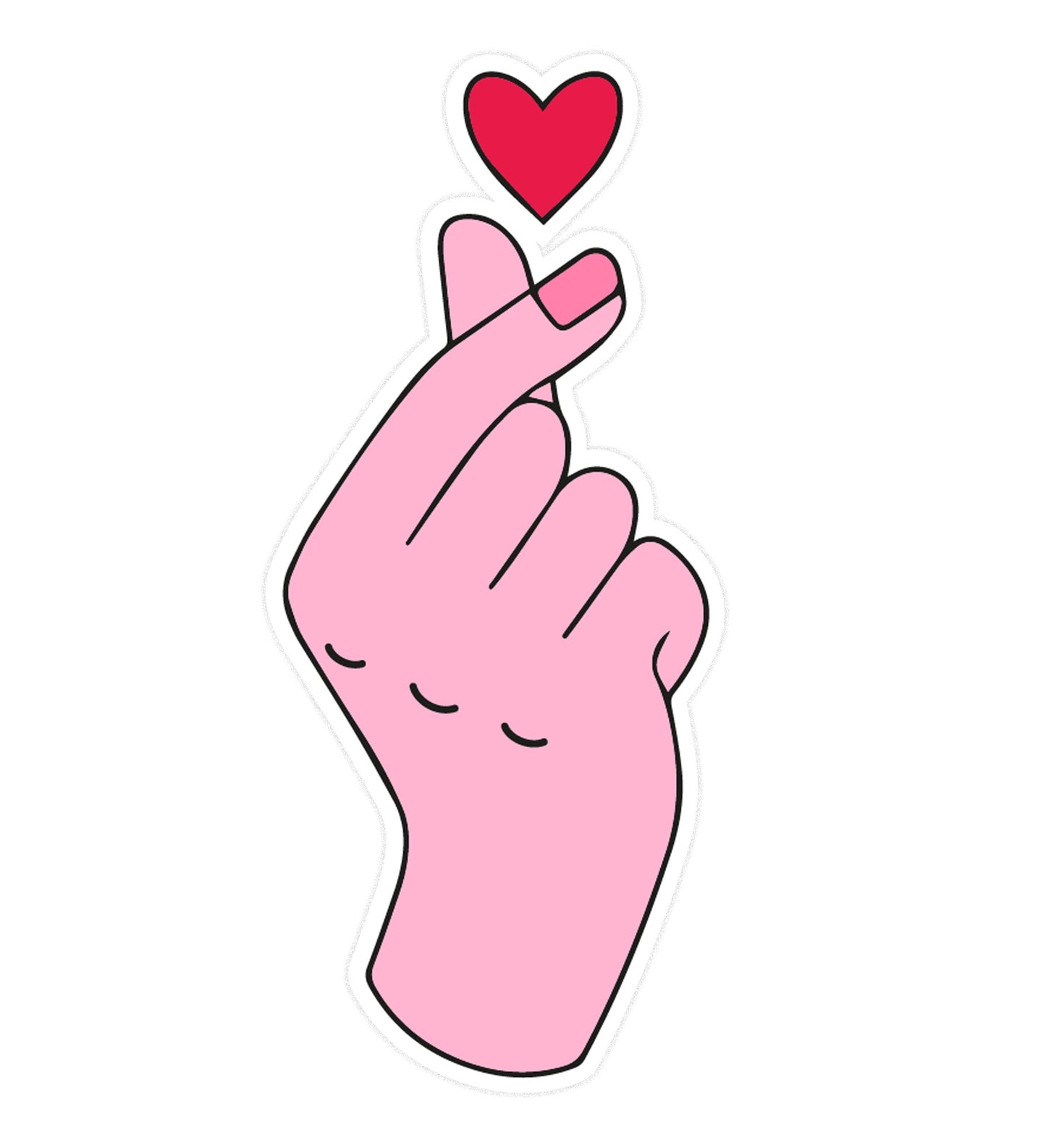 Sticker Korean love
