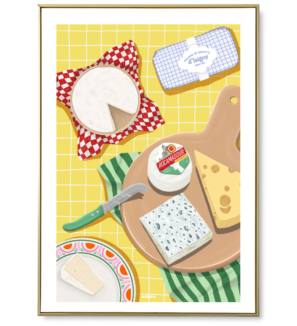 Affiche Le fromager