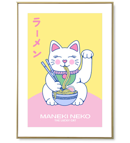 Affiche Maneki Neko Ramen
