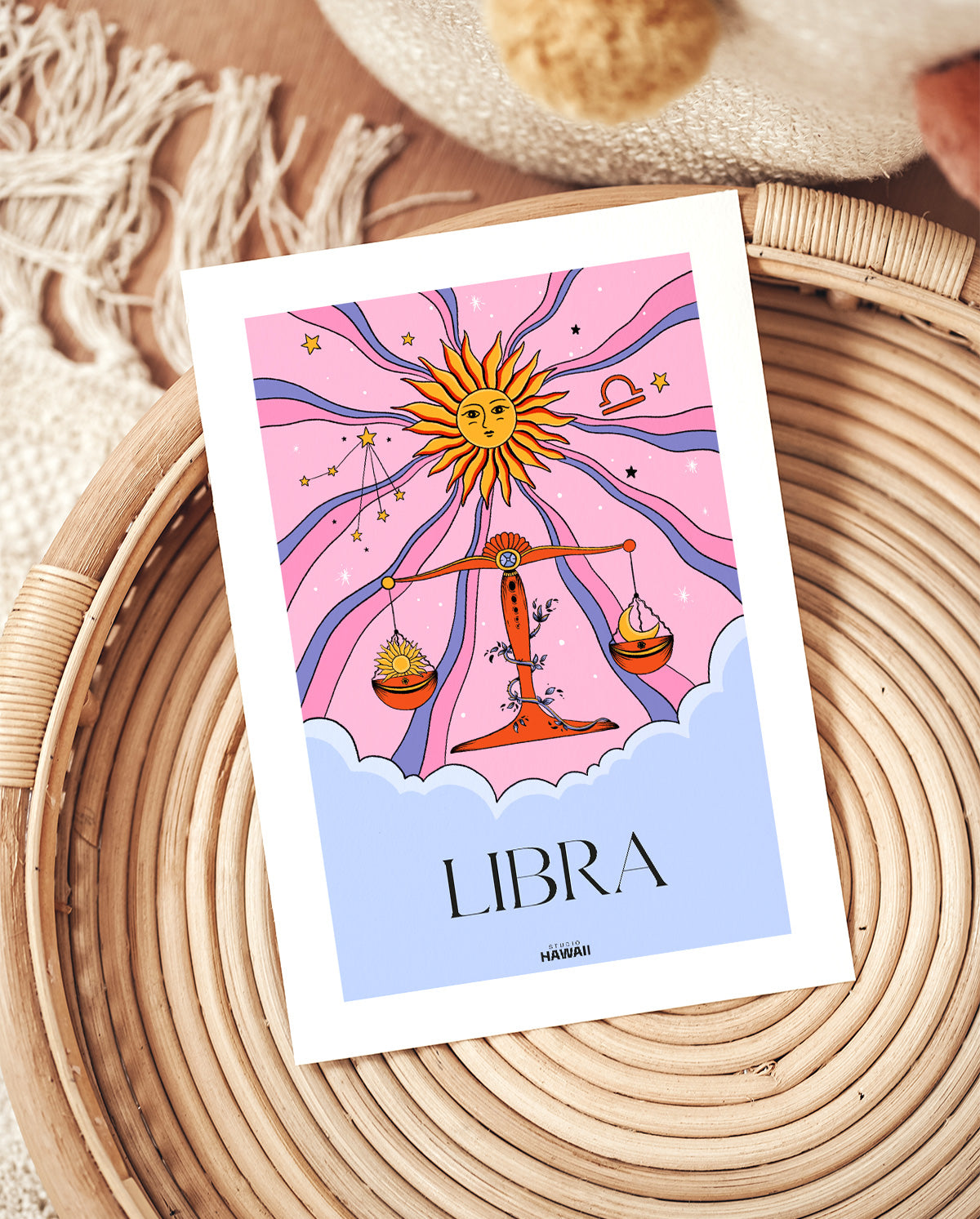 Affiche astro Libra
