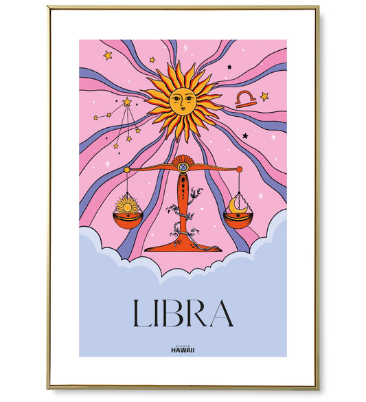 Affiche astro Libra
