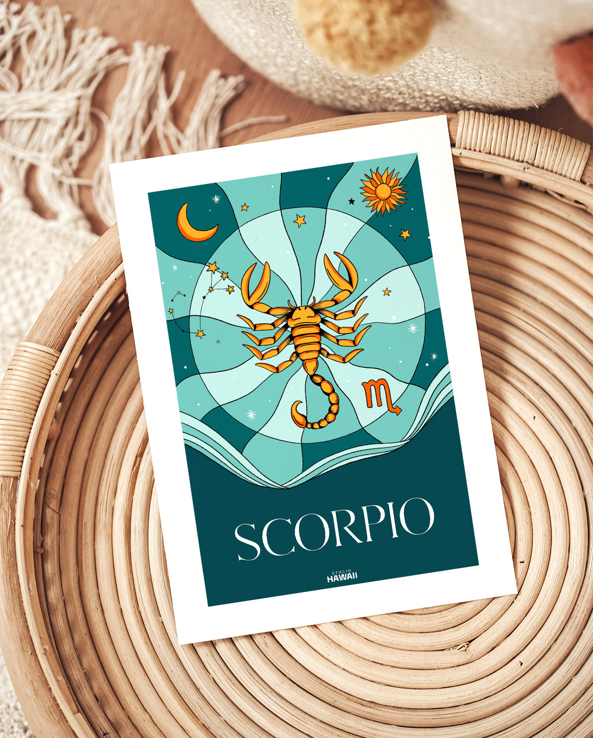 Affiche astro Scorpio