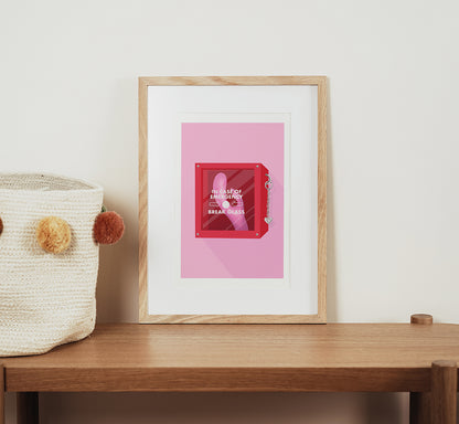 Affiche Emergency Rabbit vibromasseur