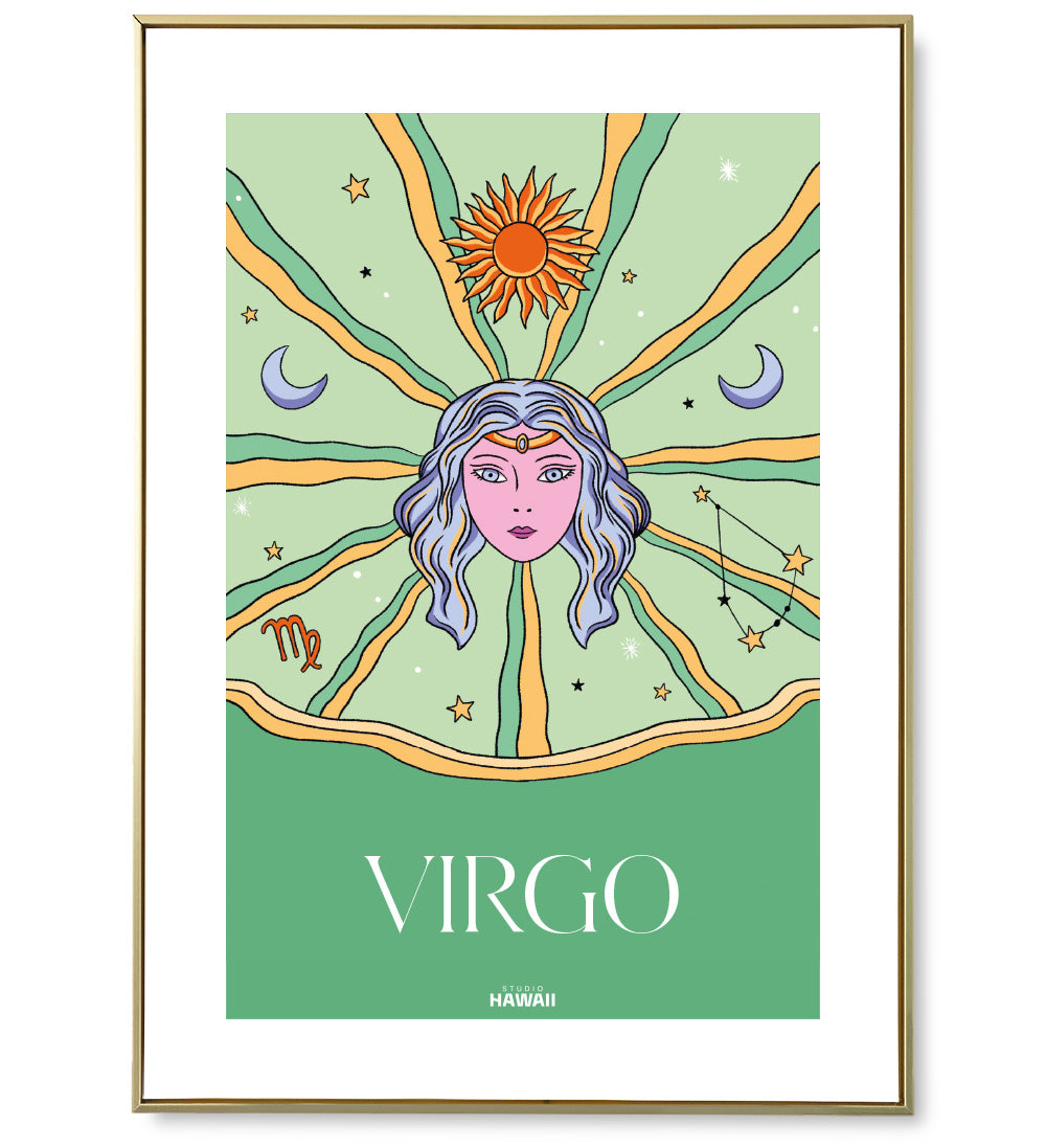 Affiche astro Virgo