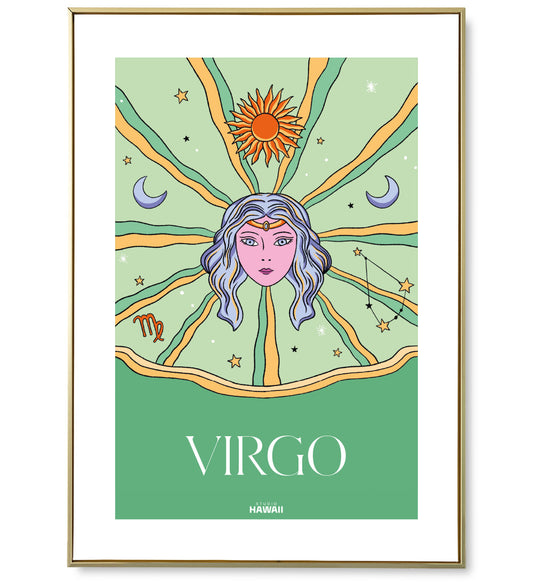 Affiche astro Virgo