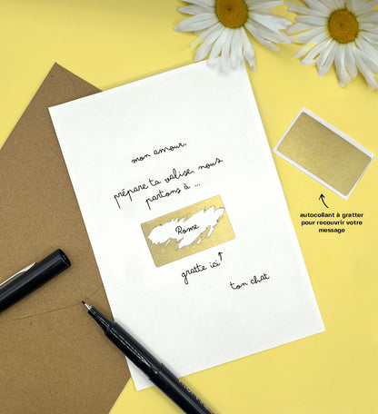Carte Merci Beaucoup - Cerises