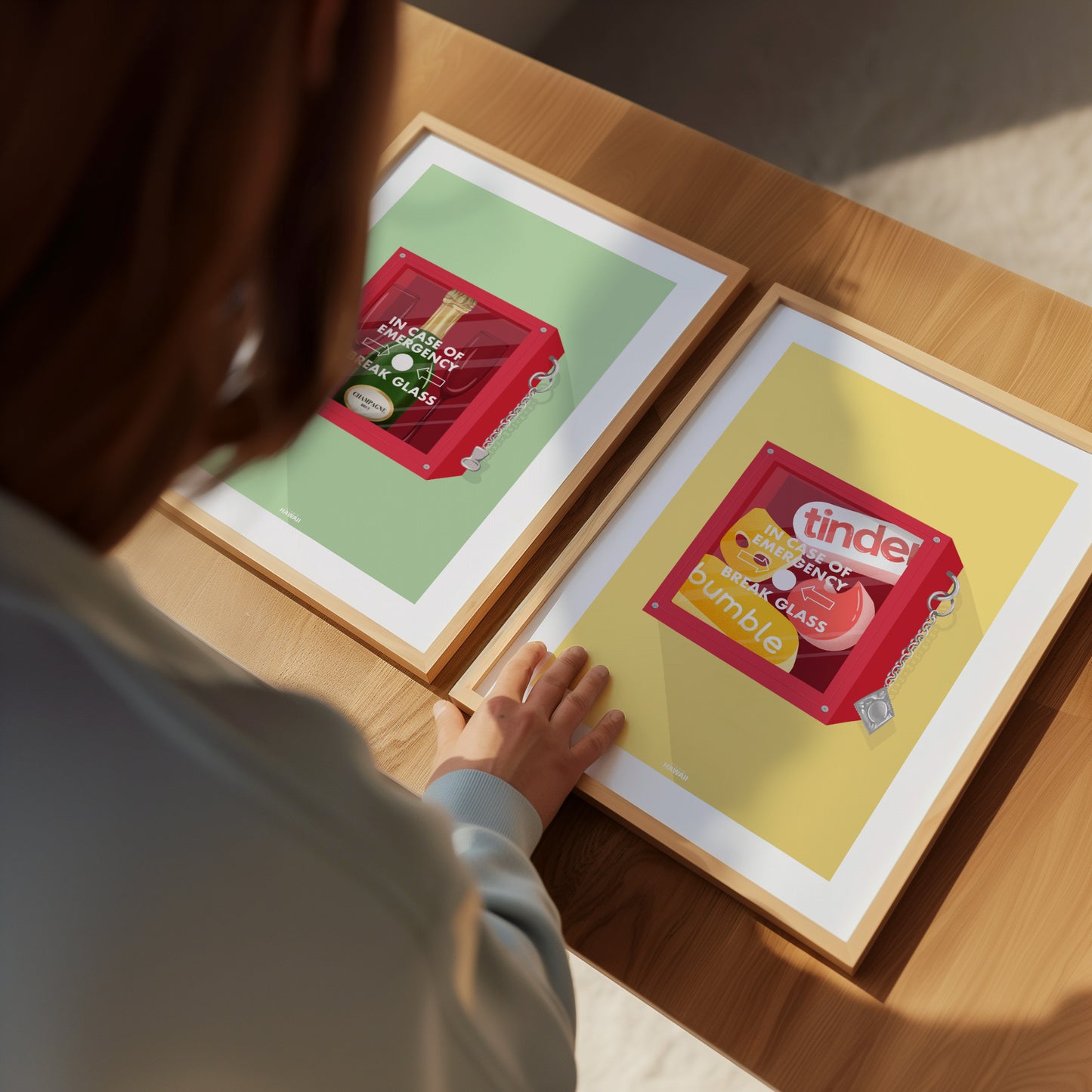 Affiche Emergency Champagne