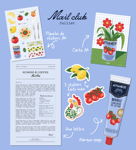 Mail Club - Souvenir de Juillet