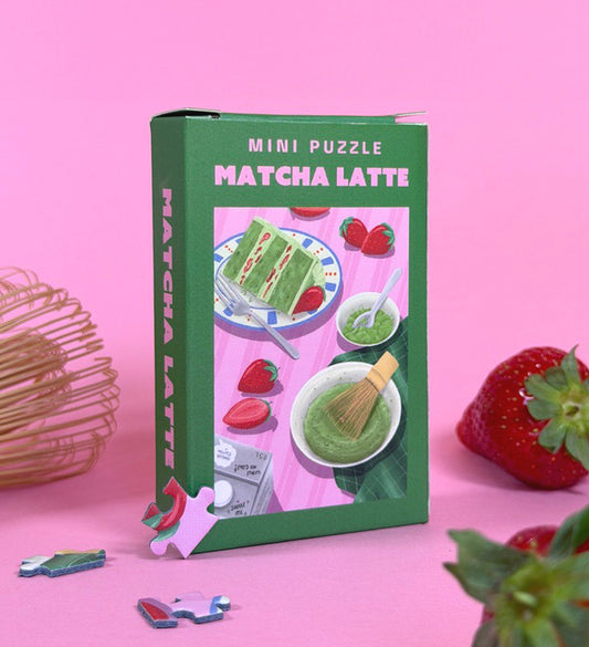 Mini puzzle 99 pièces - Matcha Latte