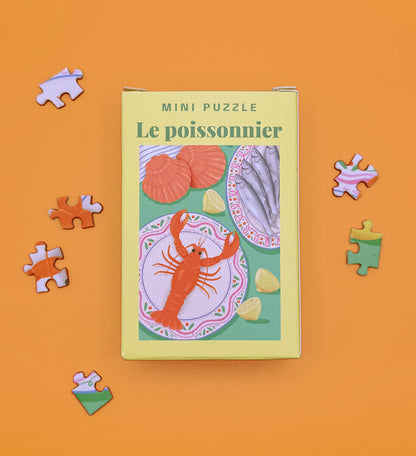 Mini puzzle 99 pièces - Le Poissonnier