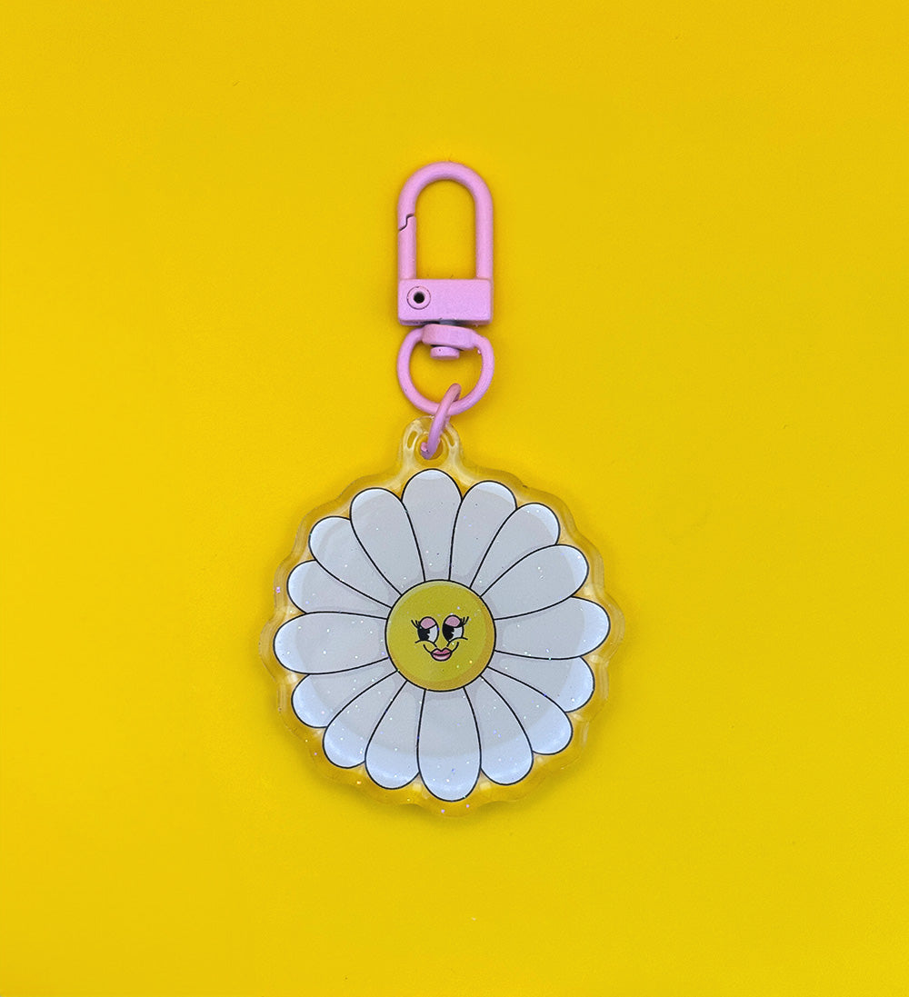 Porte-clés Fleur daisy