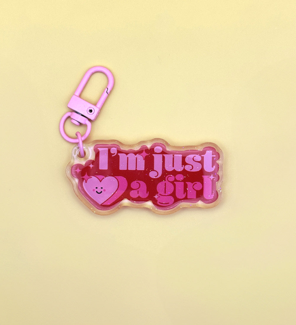 Porte-clés I'm just a girl