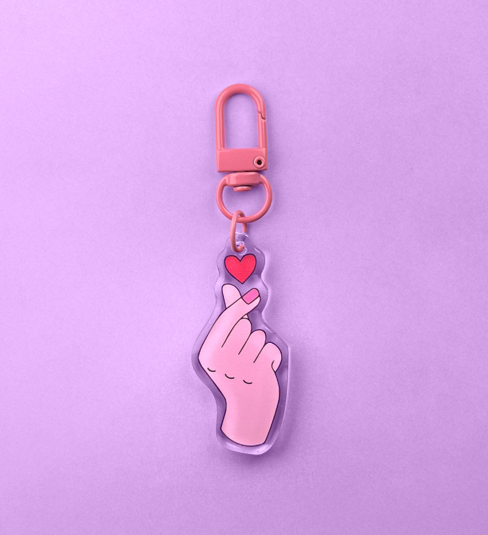 Porte-clés Korean love