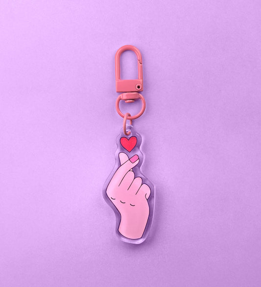 Porte-clés Korean love