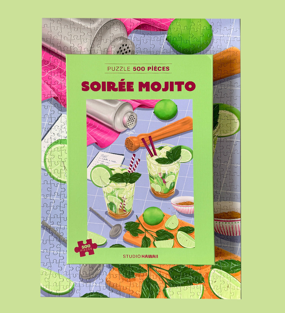 Puzzle 500 pièces - Soirée Mojito