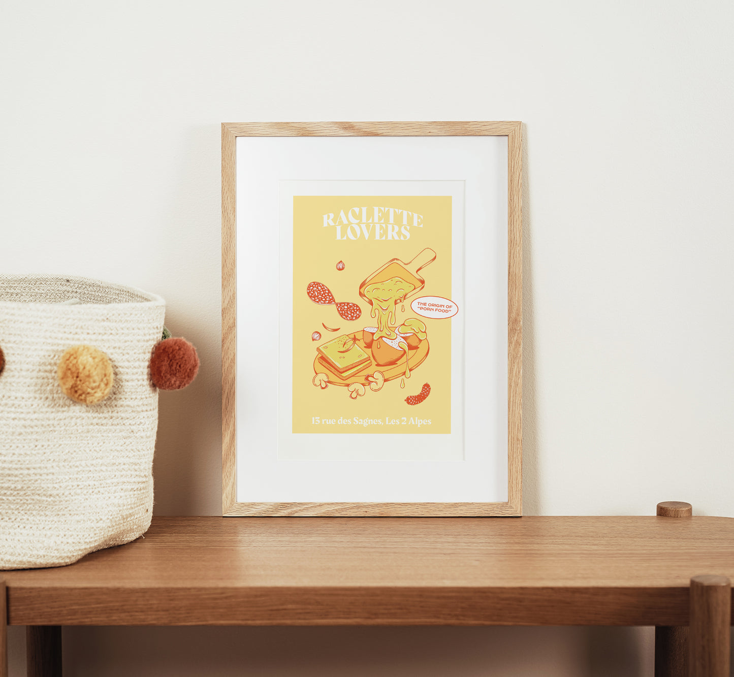 Affiche Raclette lovers
