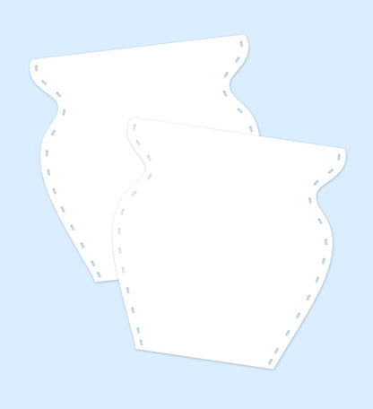 Vase en papier - Grec