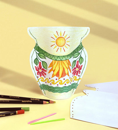 Vase en papier - Grec