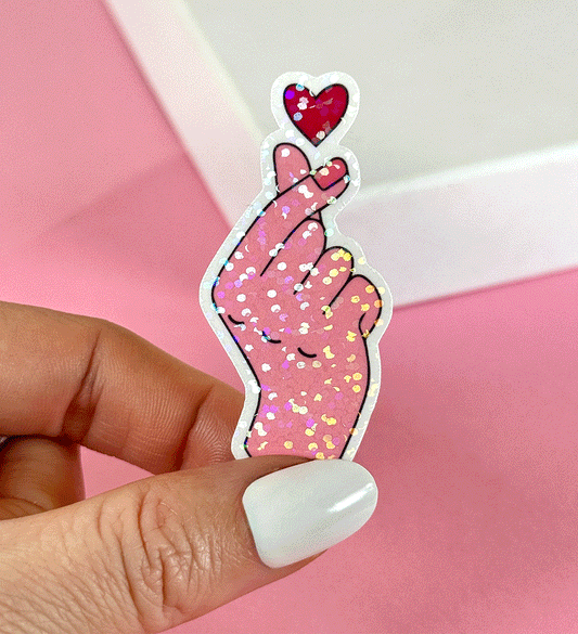 Sticker Korean love