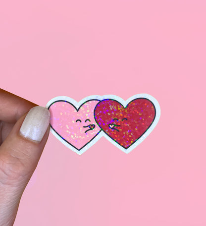 Sticker Bisou coeur
