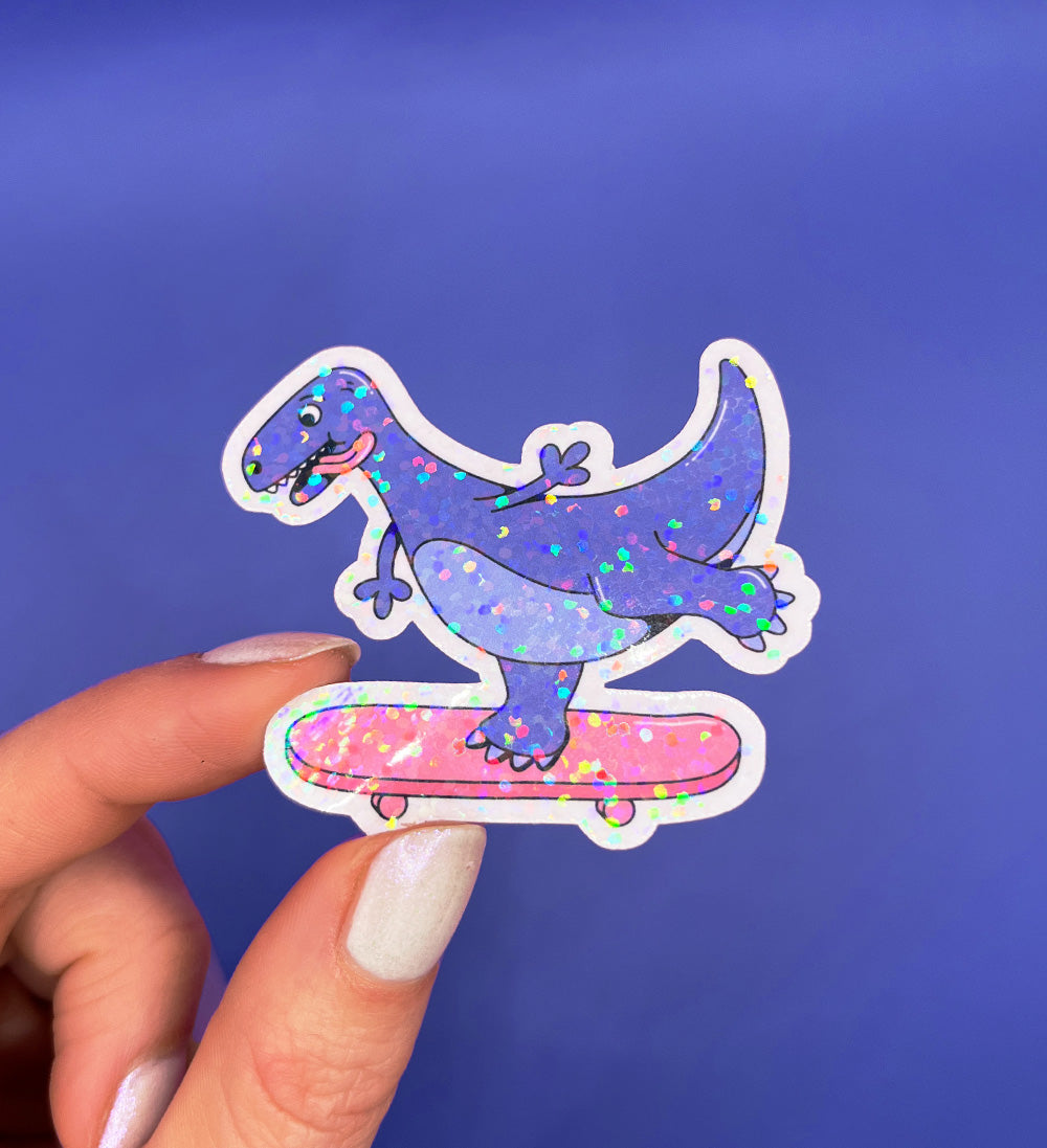 Sticker Dino Skate