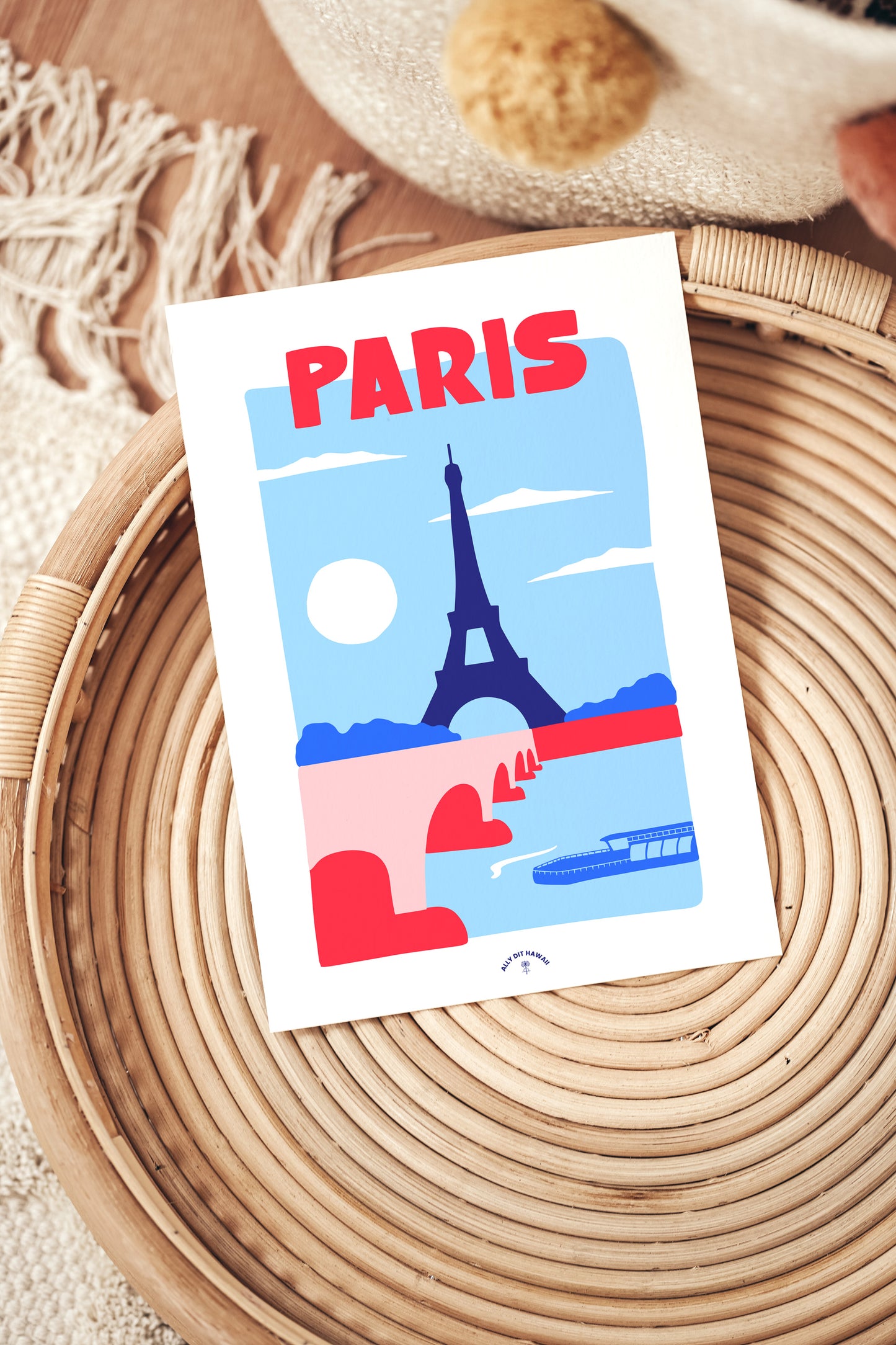 Affiche ville Paris
