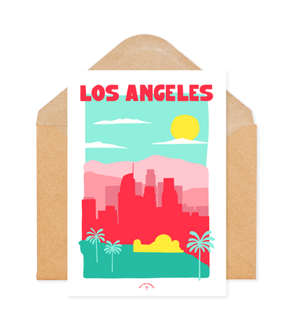 Affiche ville Los Angeles