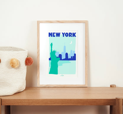 Affiche ville New York