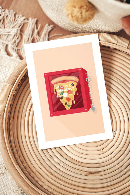 Affiche Emergency Pizza