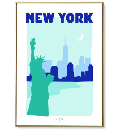 Affiche ville New York