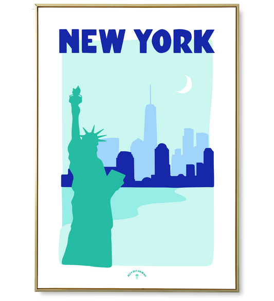 Affiche ville New York